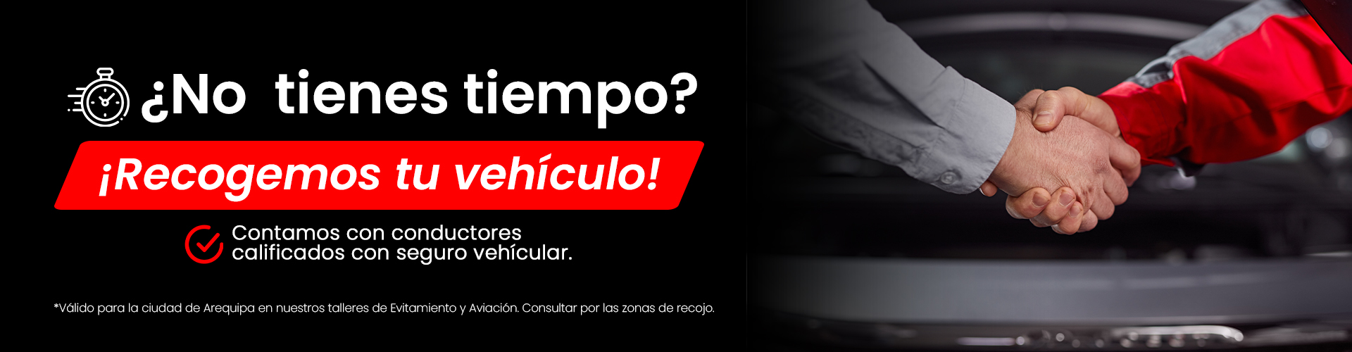 Recojo y entrega de unidades